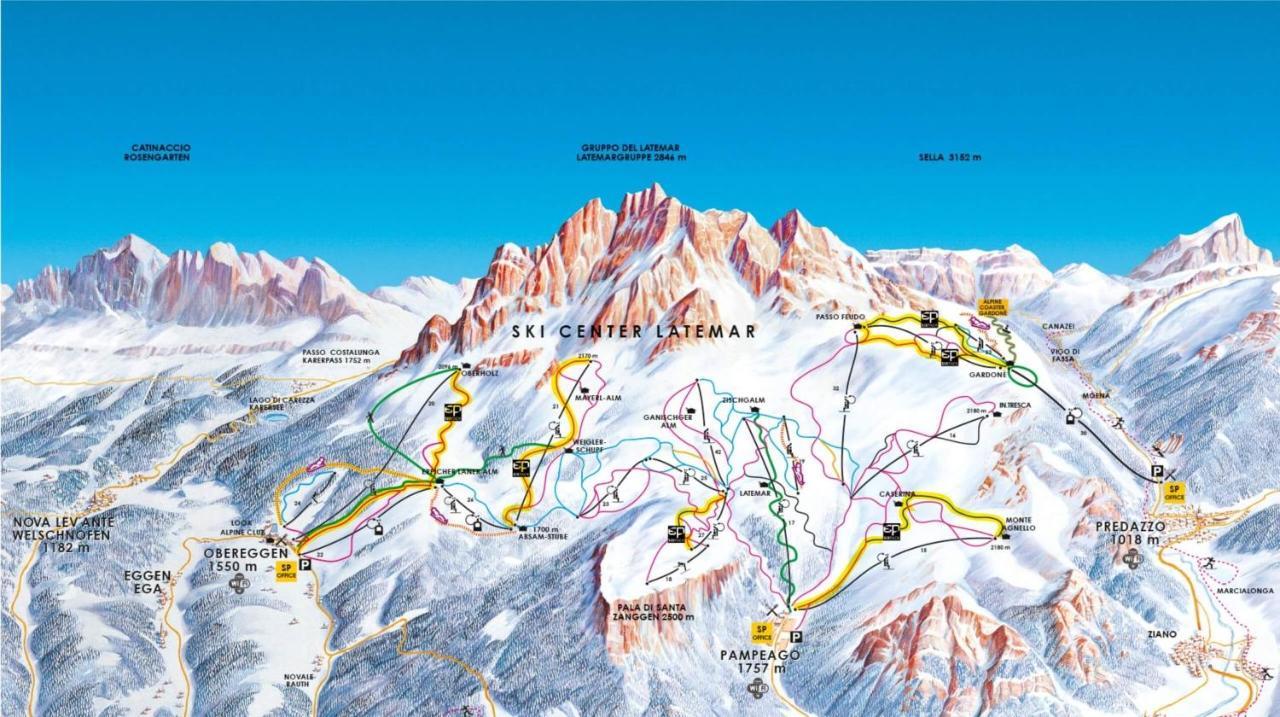 카발레즈 Casa Gilda Val Di Fiemme - Dolomiti 아파트 외부 사진